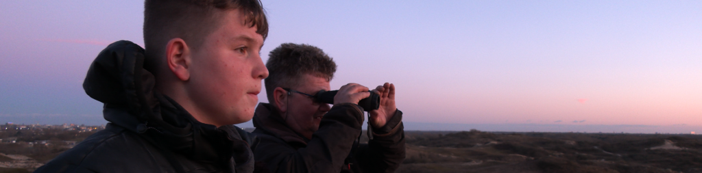 In de duinen